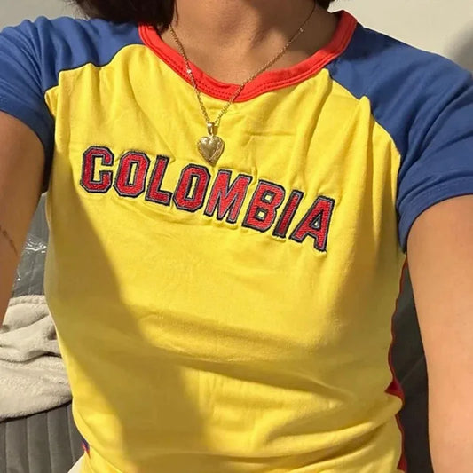 COLOMBIA baby tee