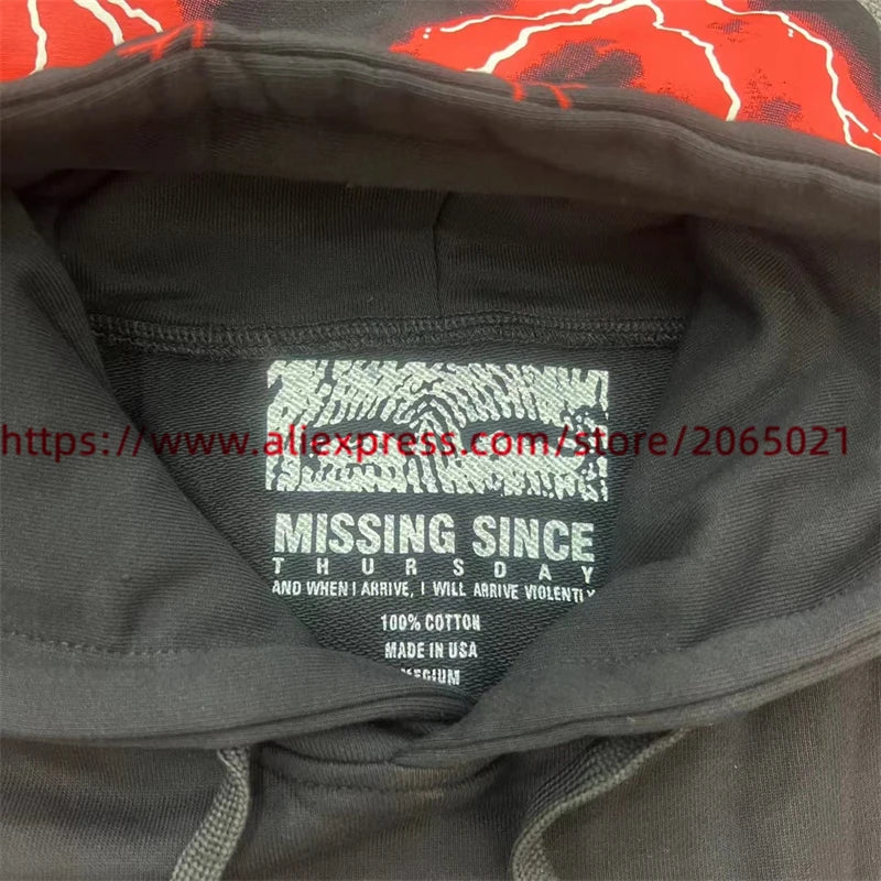 MISSING SINCE THURSDAY lightning hoodie