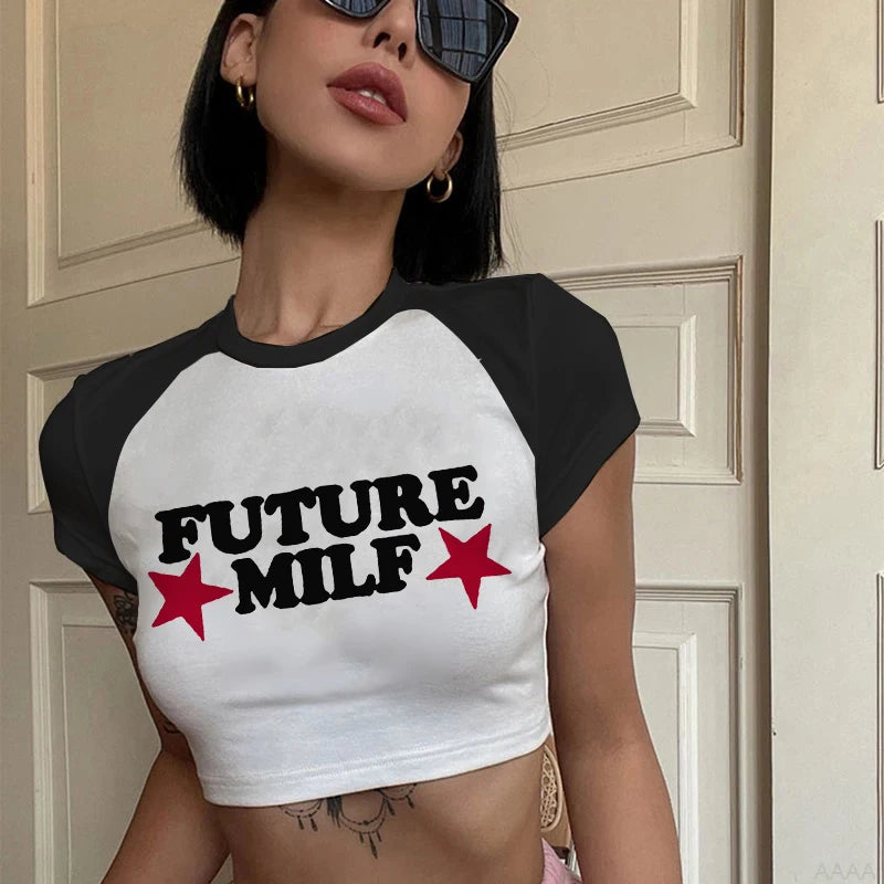 FUTURE MILF baby tee