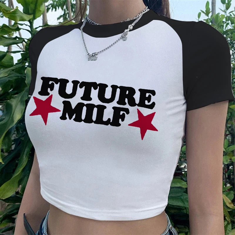 FUTURE MILF baby tee