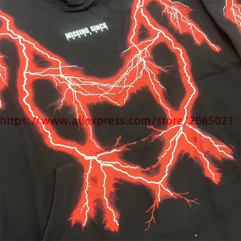 MISSING SINCE THURSDAY lightning hoodie